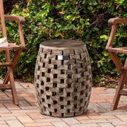 Well Traveled Living Maya Oval Garden Stool | GW STORE