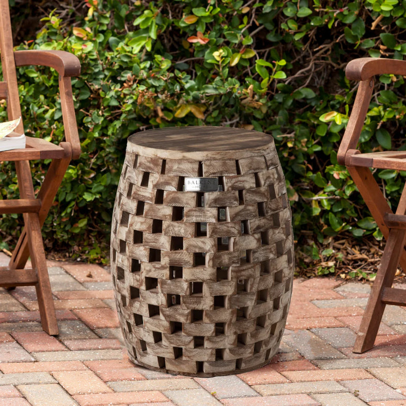 Well Traveled Living Maya Oval Garden Stool | GW STORE