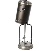 Well Traveled Living Ash & Stainless Steel Finish Propane Gas Patio Heater | GW STORE