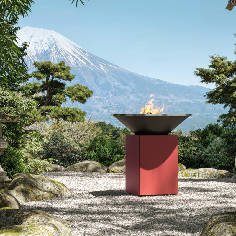 OFYR OC1OR100 Oxide Red 100 Open Fire Grill | GW STORE