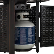 Well Traveled Living Hendricks Aluminum 34" Round Propane Fire Pit | GW STORE