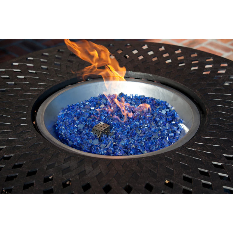 Well Traveled Living Sapphire Blue Reflective Fire Glass | GW STORE