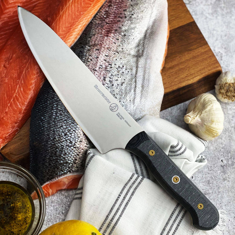 Messermeister Custom Chef’s Knife 8" – Thyssen-Krupp 1.4116 | GW STORE
