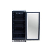 Summerset 15-Inch 3.2 Cu Outdoor Rated Refrigerator w/ Glass Door | GW STORE