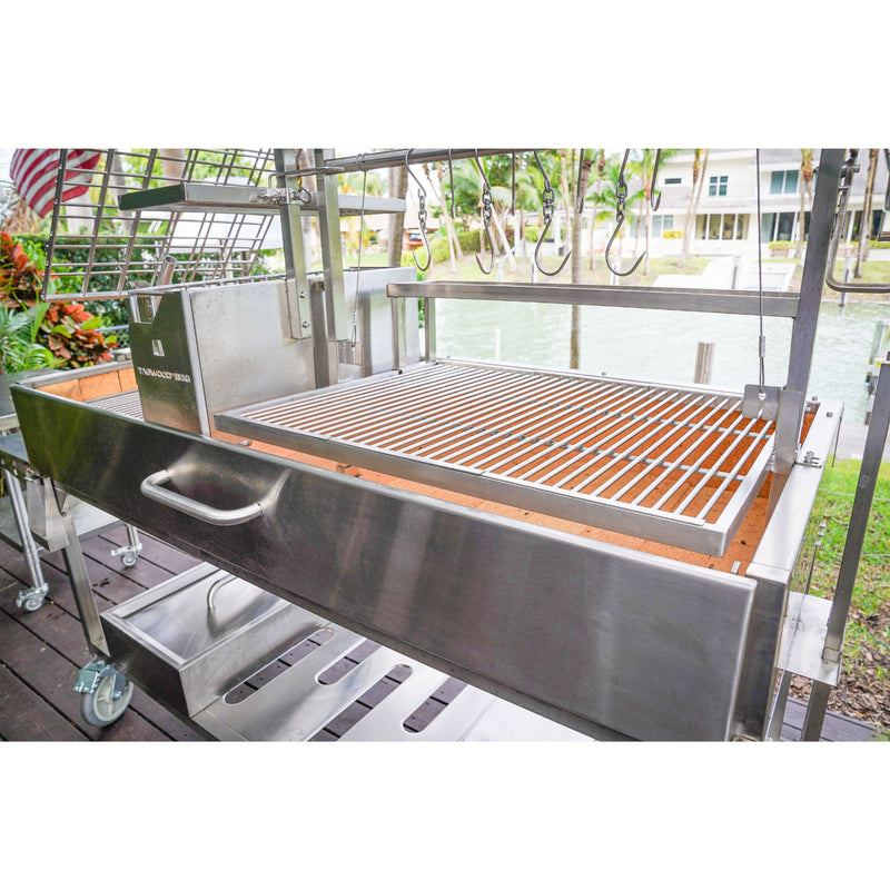 Tagwood BBQ26SS Argentine Wood Fire & Charcoal Freestanding Grill | GW STORE