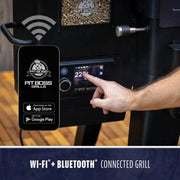 Pit Boss Navigator 1300 Series WiFi & Bluetooth Freestanding Wood Pellet Grill & Smoker | GW STORE