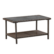 Well Traveled Living Ashville Wicker Patio Set | GW STORE