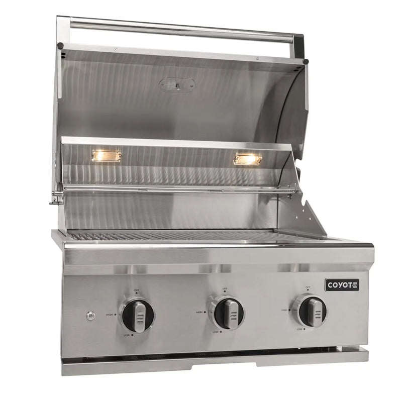 Coyote C-Series 30-Inch 3-Burner Built-in Gas Grill | GW STORE
