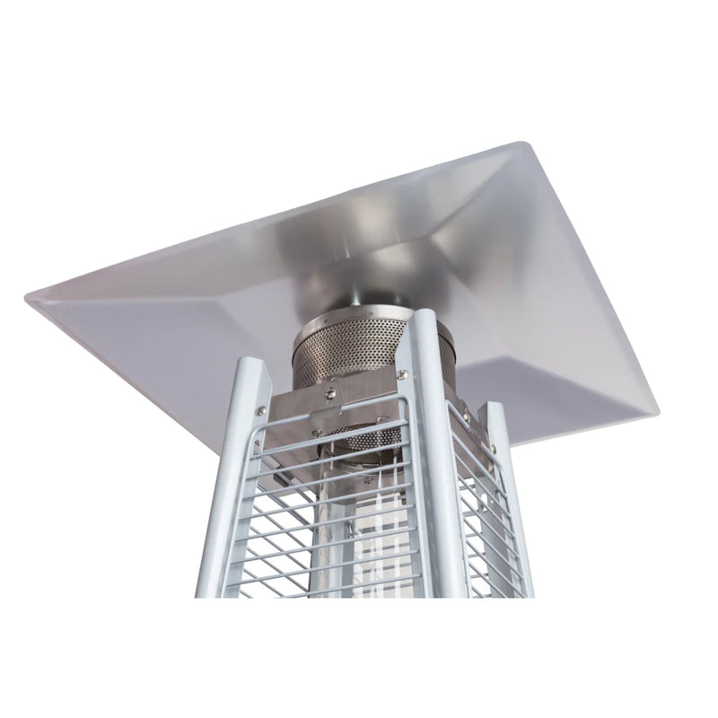 Well Traveled Living Stainless Steel Propane Pyramid Flame Heater | GW STORE