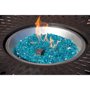 Well Traveled Living Bahama Blue Reflective Fire Glass | GW STORE