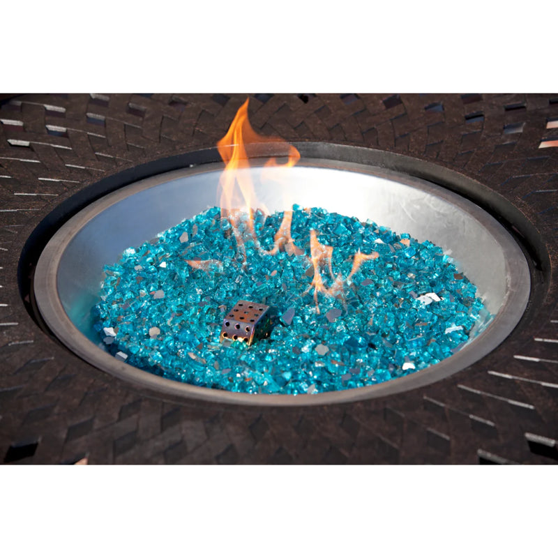 Well Traveled Living Bahama Blue Reflective Fire Glass | GW STORE