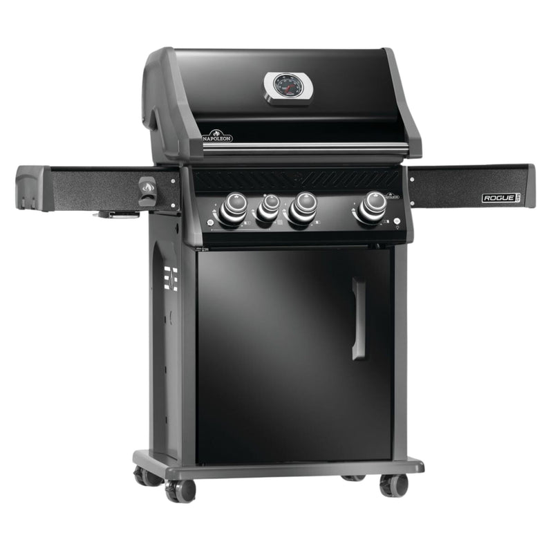 Napoleon Rogue® PRO 425 SIB Black Freestanding Gas Grill w/ Infrared Side Burner | GW STORE