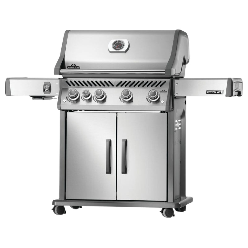 Napoleon Rogue® PRO 525 SIB Stainless Steel Freestanding Gas Grill w/ Infrared Side Burner | GW STORE