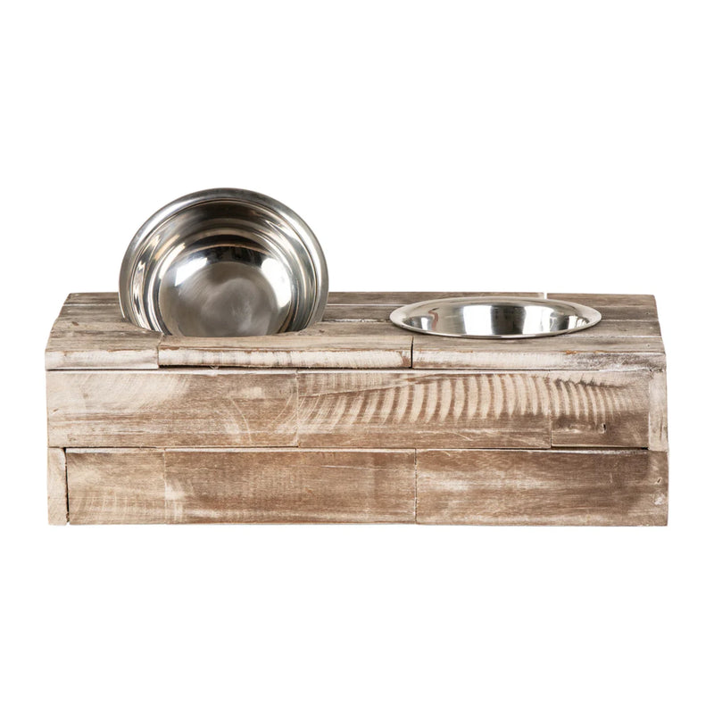 Huntley Pet Berjen Small Double Feeder | GW STORE