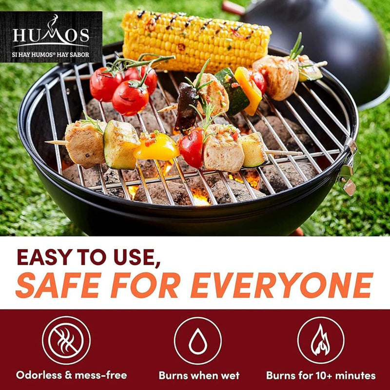 Humos Natural Fire Starter, 48 pcs Pack