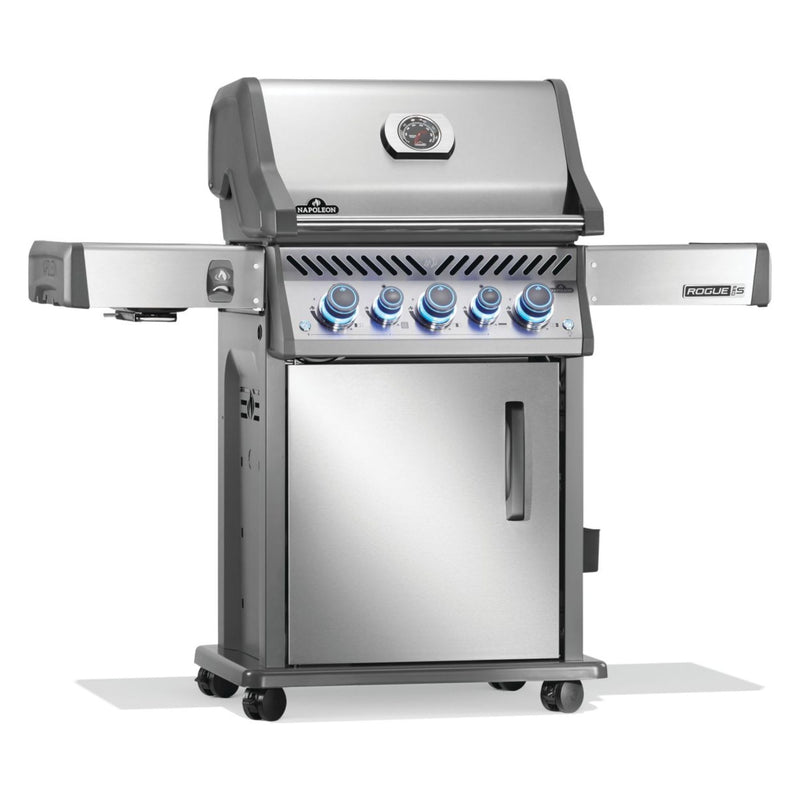 Napoleon Rogue® PRO-S 425 RSIB Freestanding Gas Grill w/ Infrared Side and Rear Burner | GW STORE