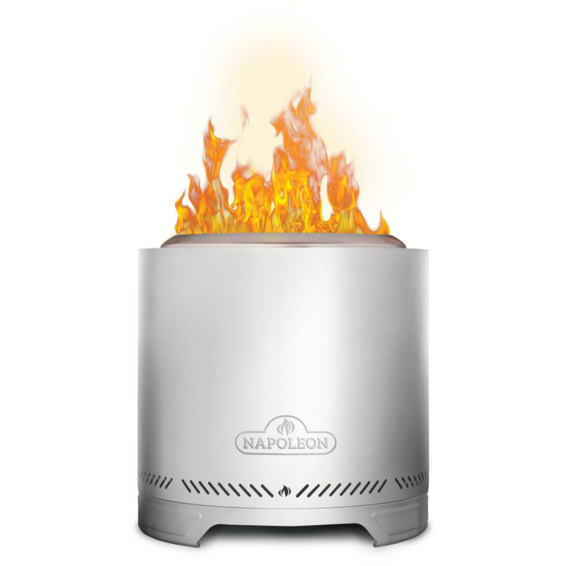 Napoleon Timberwolf 18-Inch Stainless Steel Smokeless Fire Pit | GW STORE