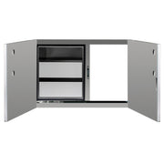 Summerset 36-Inch 2-Drawer Dry Storage Pantry & Door Combo | GW STORE