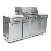 Mont Alpi MA-957RS 6 Ft Propane Outdoor Kitchen Island in Stainless Steel | GW STORE