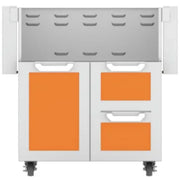 Hestan GCR30 30-Inch Grill Cart with Double Drawer and Door – Stainless Steel | GW STORE