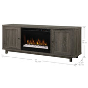 Dimplex Jesse 65 Inch Electric Fireplace and Media Console | GW STORE