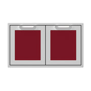 Hestan 36" Double Storage Doors Recessed Marquise Accented Panels | GW STORE