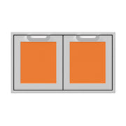 Hestan 36" Double Storage Doors Recessed Marquise Accented Panels | GW STORE