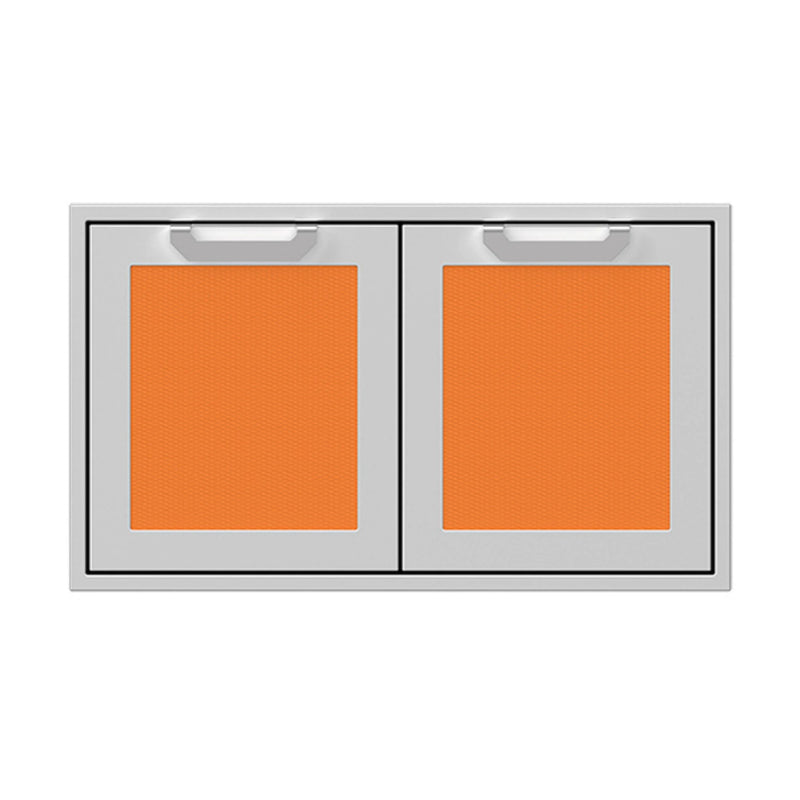 Hestan 36" Double Storage Doors Recessed Marquise Accented Panels | GW STORE