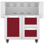Hestan GCR30 30-Inch Grill Cart with Double Drawer and Door – Stainless Steel | GW STORE