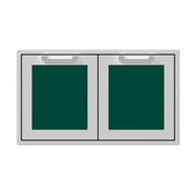 Hestan 36" Double Storage Doors Recessed Marquise Accented Panels | GW STORE