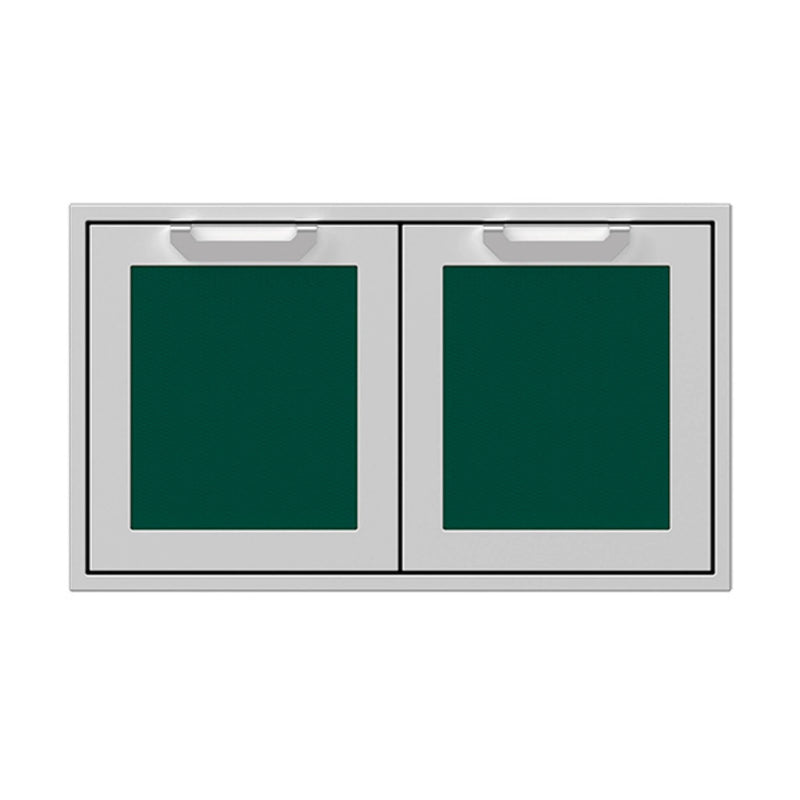 Hestan 36" Double Storage Doors Recessed Marquise Accented Panels | GW STORE