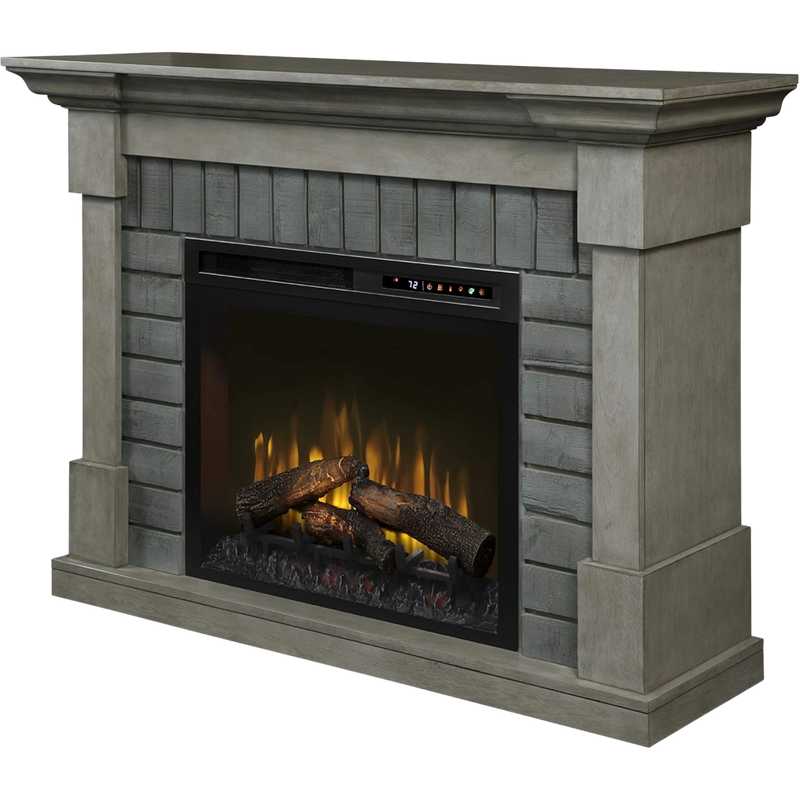 Dimplex Royce Series Electric Fireplace Mantel with Logs | GW STORE