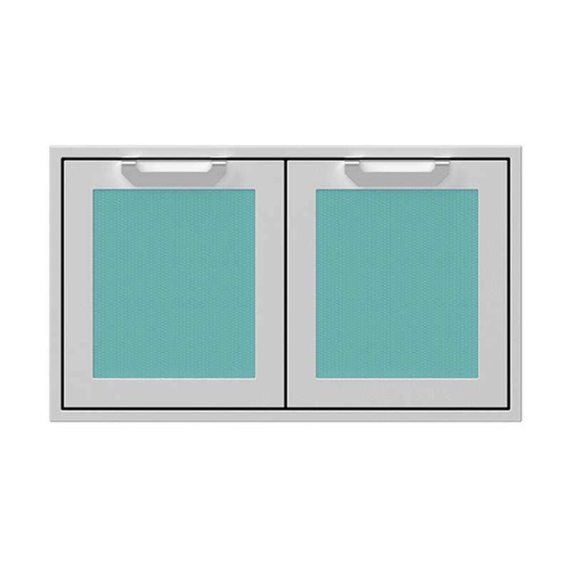Hestan 36" Double Storage Doors Recessed Marquise Accented Panels | GW STORE