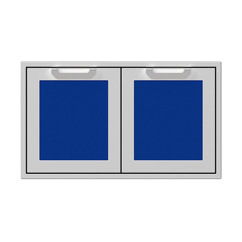Hestan 36" Double Storage Doors Recessed Marquise Accented Panels | GW STORE