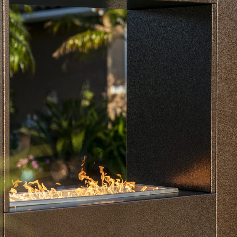 The Outdoor Plus Propane Gas Metal Powder Coat Williams Fireplace | GW STORE