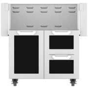 Hestan GCR30 30-Inch Grill Cart with Double Drawer and Door – Stainless Steel | GW STORE
