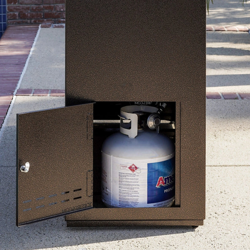 The Outdoor Plus Propane Gas Metal Powder Coat Williams Fireplace | GW STORE