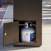 The Outdoor Plus Natural Gas Metal Powder Coat Williams Fireplace | GW STORE