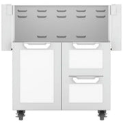 Hestan GCR30 30-Inch Grill Cart with Double Drawer and Door – Stainless Steel | GW STORE