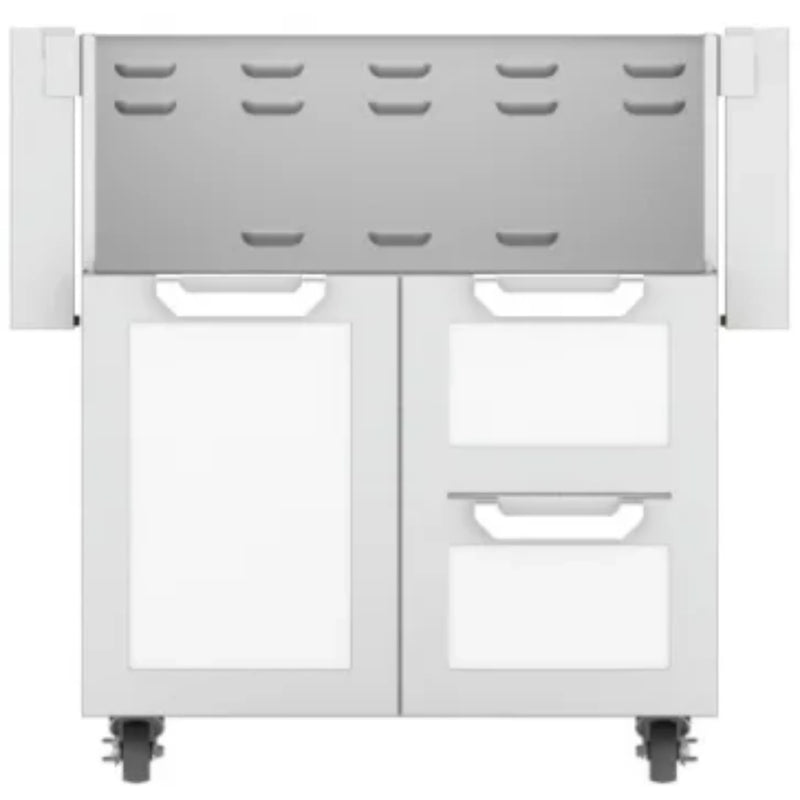 Hestan GCR30 30-Inch Grill Cart with Double Drawer and Door – Stainless Steel | GW STORE