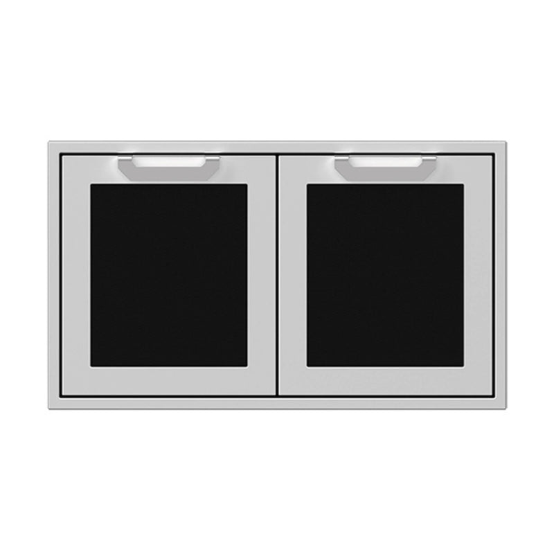 Hestan 36" Double Storage Doors Recessed Marquise Accented Panels | GW STORE