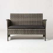 Well Traveled Living Jareth Wicker Patio Set | GW STORE