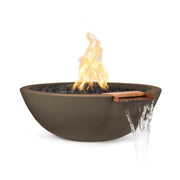 The Outdoor Plus Concrete Sedona Fire & Water Bowl Natural Gas | GW STORE