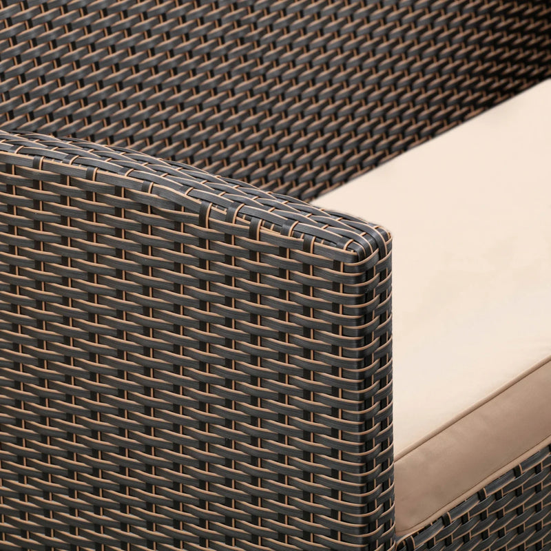 Well Traveled Living Ashville Wicker Patio Set | GW STORE