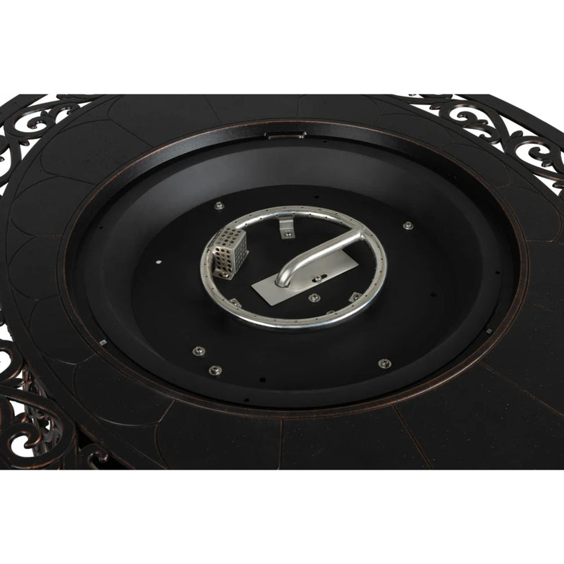 Well Traveled Living Toulon Oval Aluminum Propane Fire Pit | GW STORE