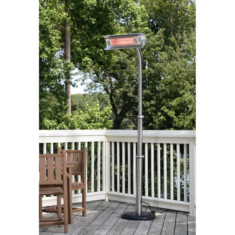 Well Traveled Living Telescoping Offset Pole Mounted Infrared Patio Heater | GW STORE