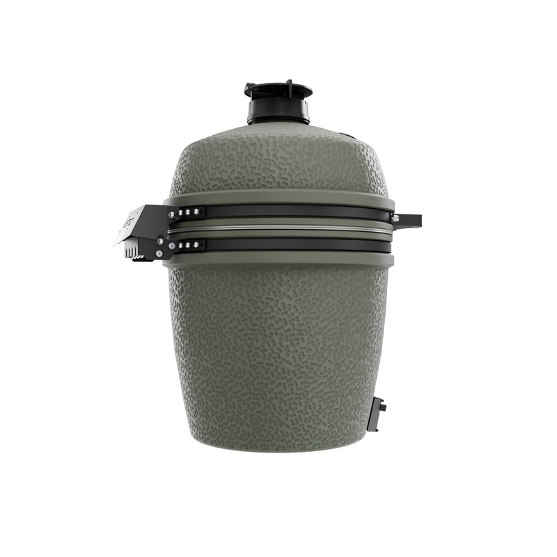 BSTRD Pro Large Solo Alpine Green Built-In Kamado Charcoal Grill | GW STORE