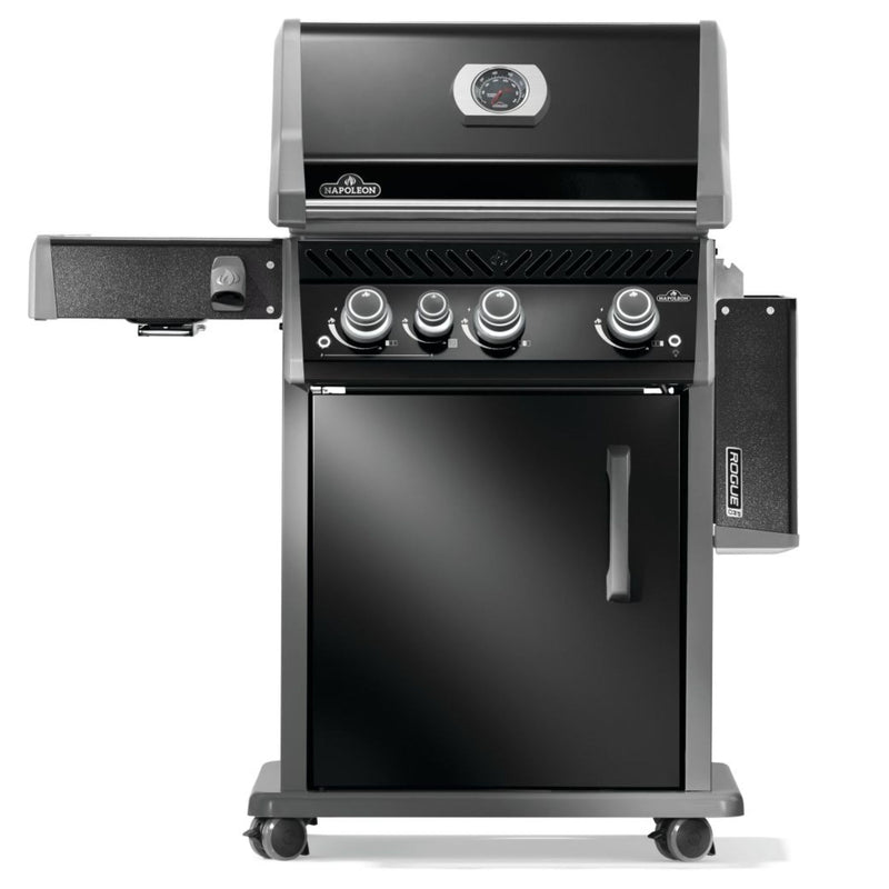 Napoleon Rogue® PRO 425 SIB Black Freestanding Gas Grill w/ Infrared Side Burner | GW STORE