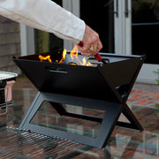 Well Traveled Living Notebook Portable Charcoal Grill | GW STORE