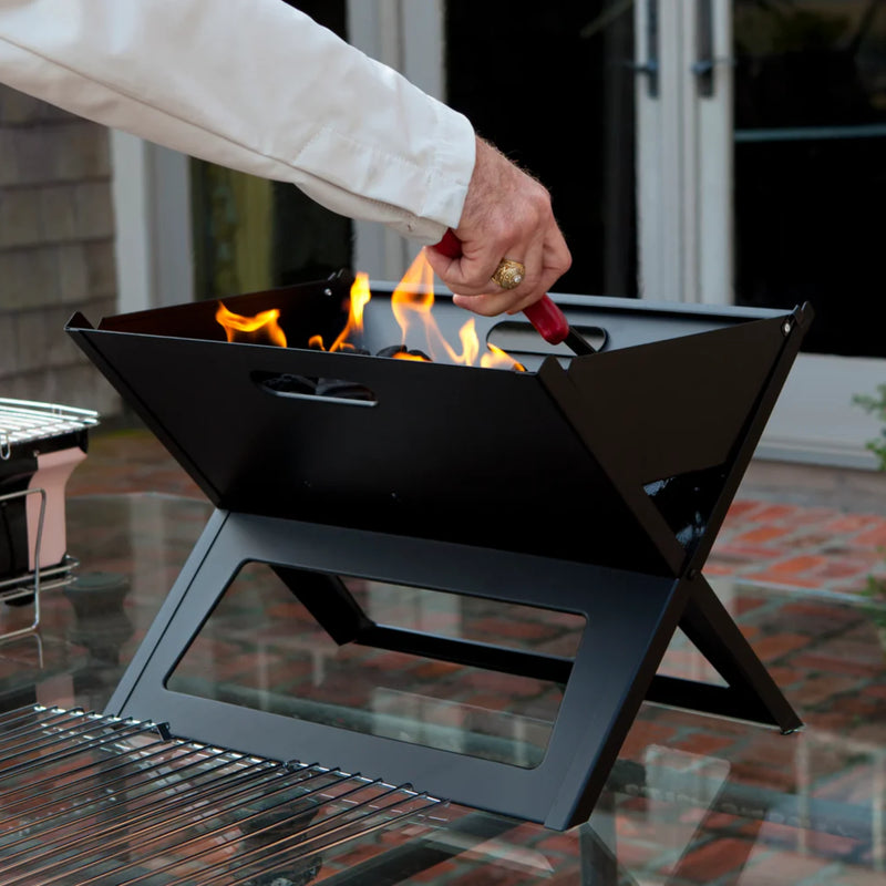 Well Traveled Living Notebook Portable Charcoal Grill | GW STORE